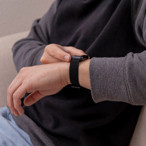 Nylon Strap, black, lifestyle photo