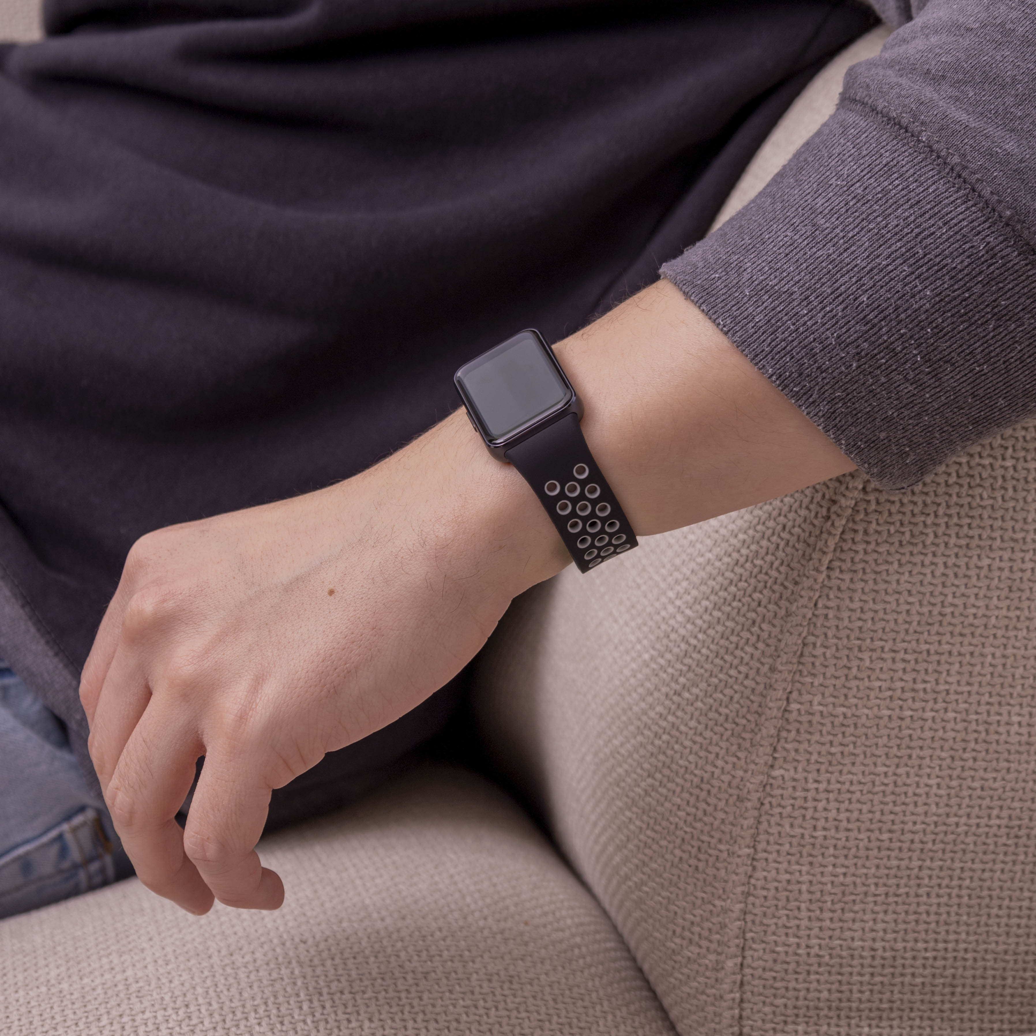 Bracelet sport Samsung Galaxy Fit 3 (noir/gris)