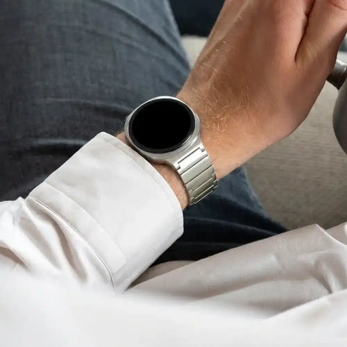 Bandz Bracelet titane 'One Bead' Samsung Galaxy Watch 8 - 40mm (titane)