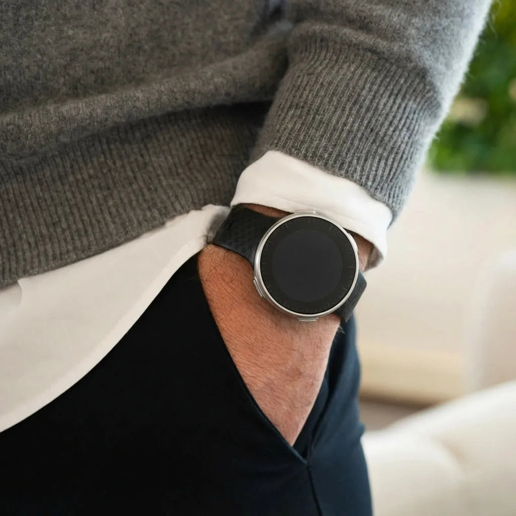 Bracelet silicone Polar Vantage V (noir)