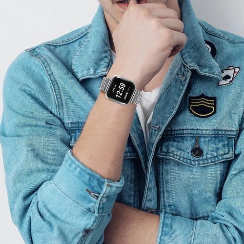 Fine Steel Strap, silver, lifestyle photo