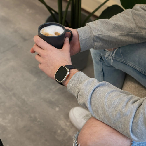 Bandz Bracelet milanais loop Apple Watch (noir)