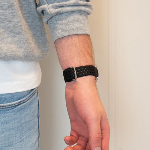 Bandz Bracelet sport 'Air' Suunto 9 Peak Pro (noir)