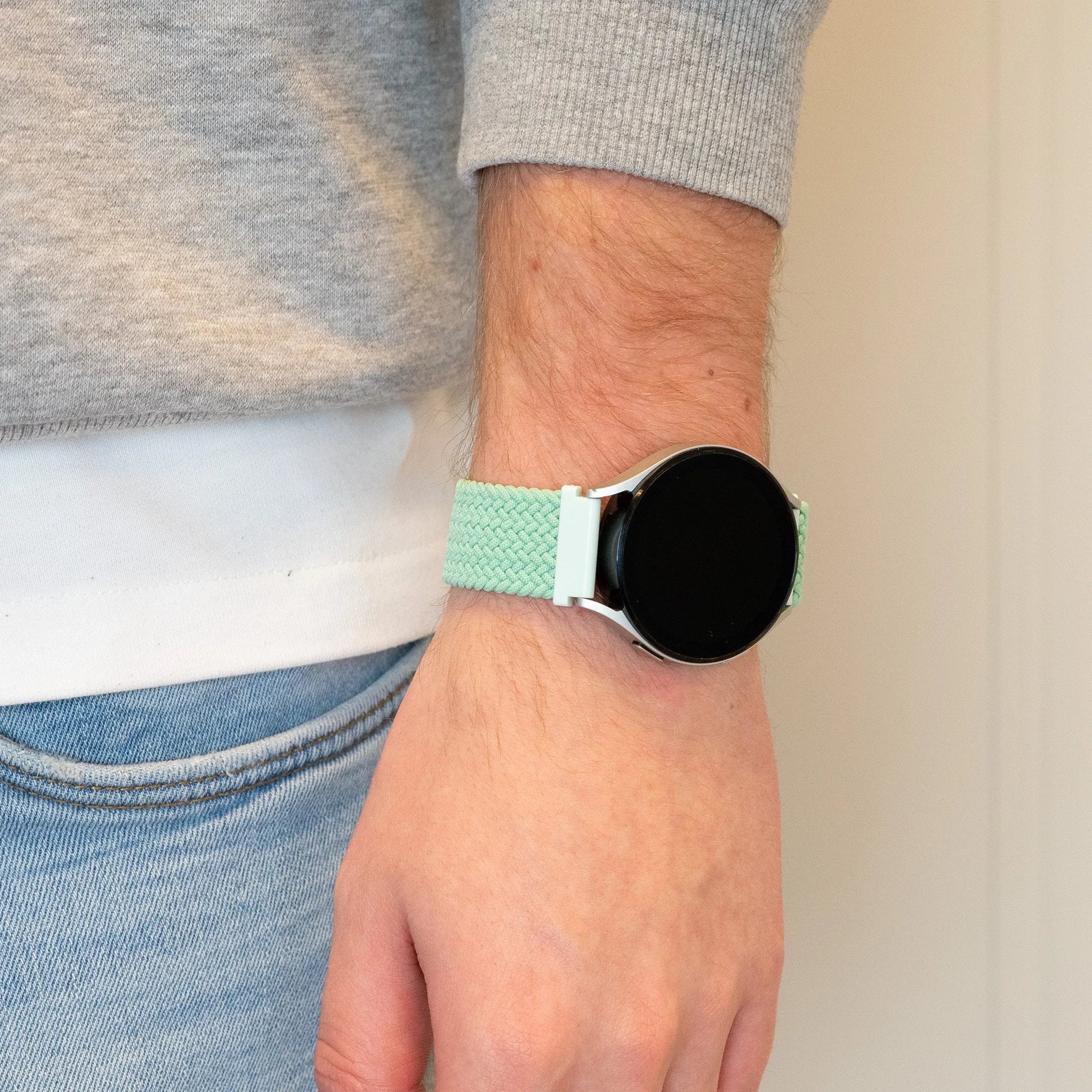 Bandz Polar Ignite Woven Nylon Strap (Turquoise)