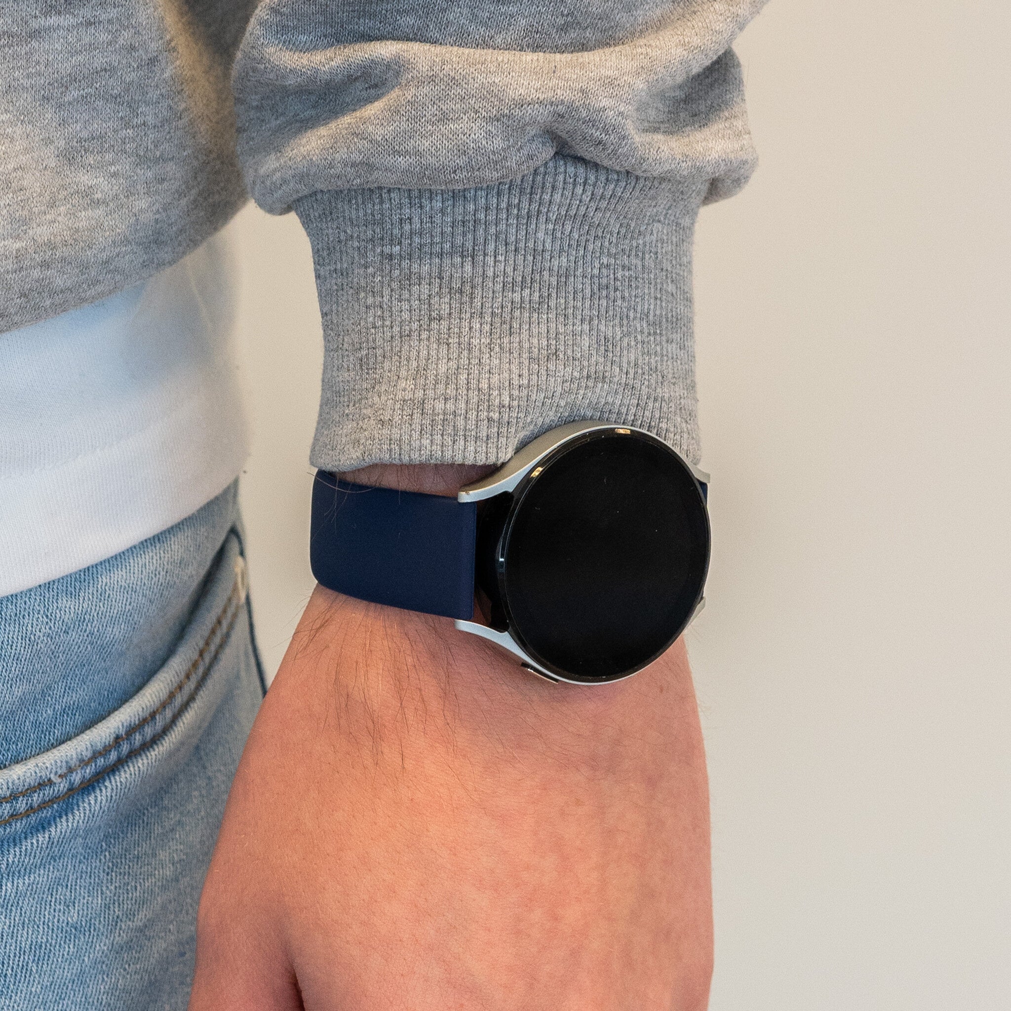 Bandz Huawei Watch GT 6 - 46mm Sport Strap 'Deluxe' (Dark Blue)
