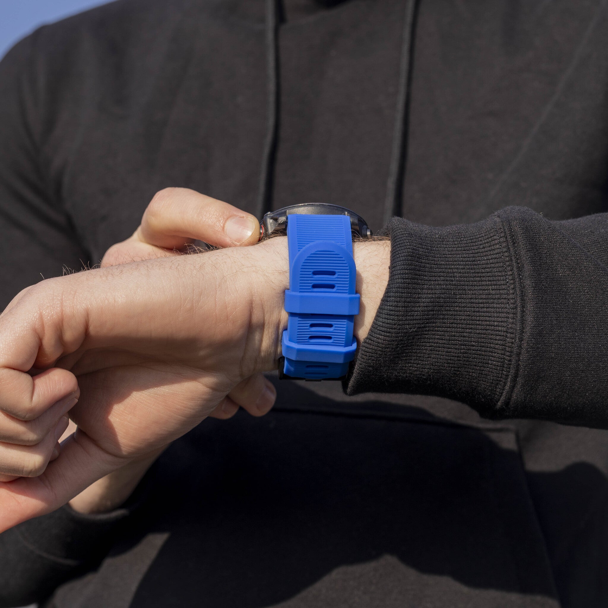 Garmin Fenix 8 Pro - 51mm Silicone Strap (Blue)