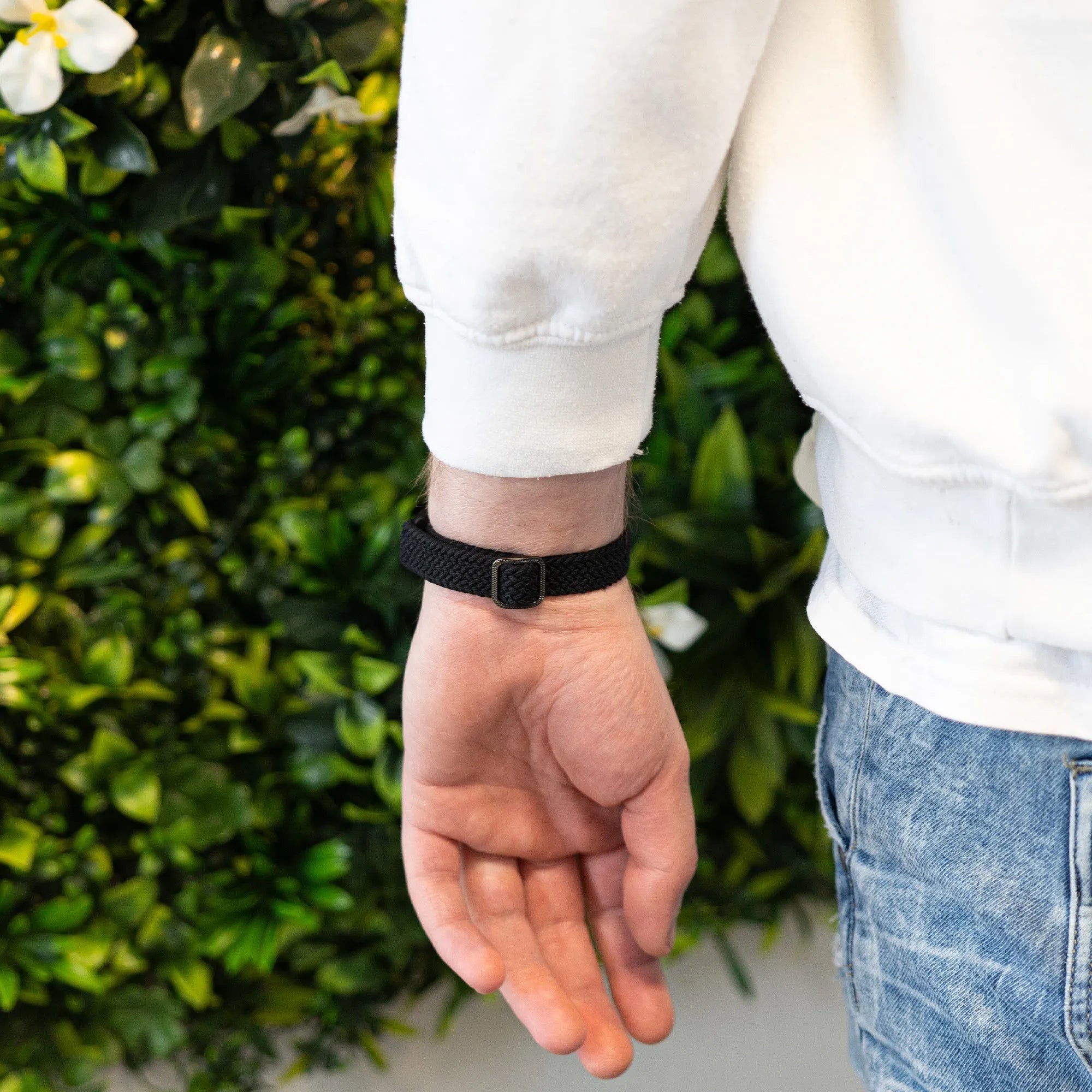 Bracelet tressé Xiaomi Mi Band 5 (noir)