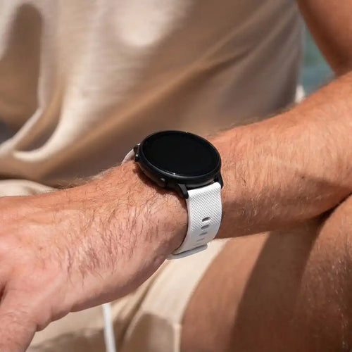 Suunto Run Premium Silicone Strap (White)
