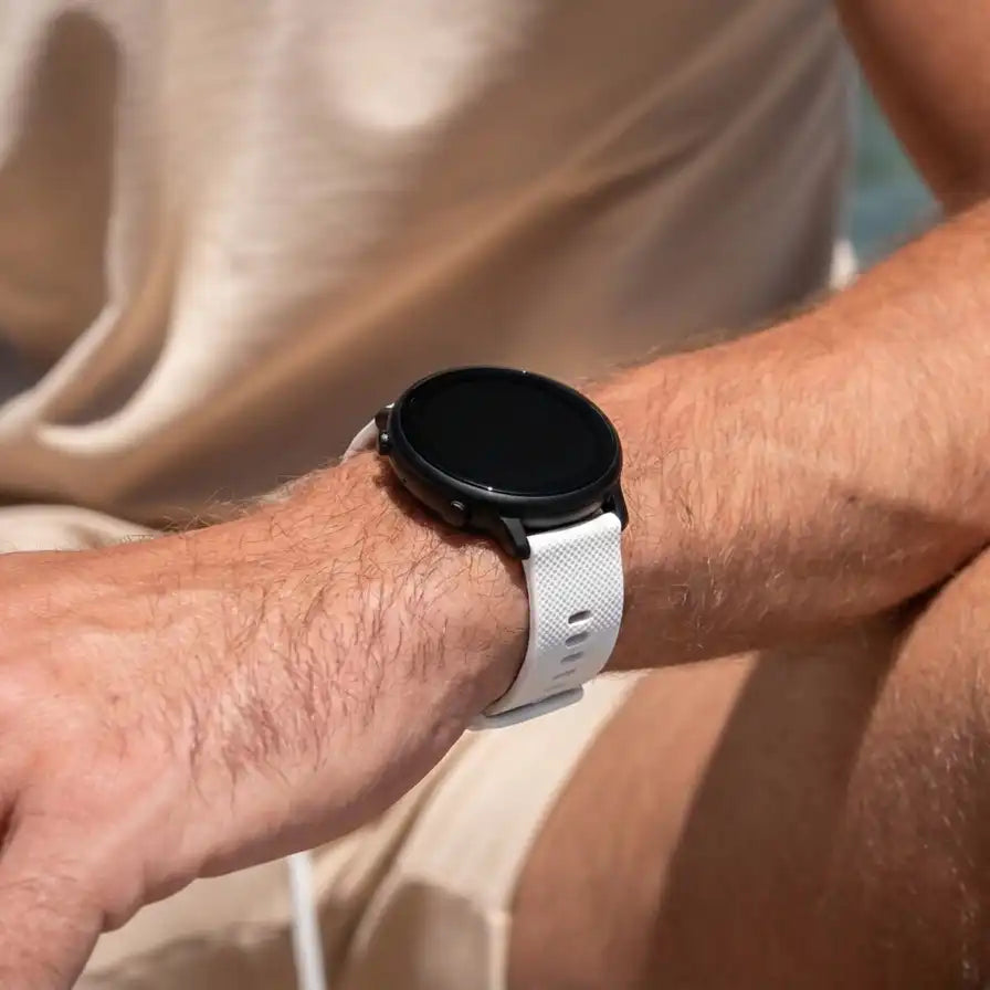 Suunto Run Premium Silicone Strap (White)