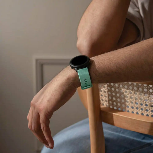 Bracelet silicone 'Premium' Suunto Run (S) (aqua)