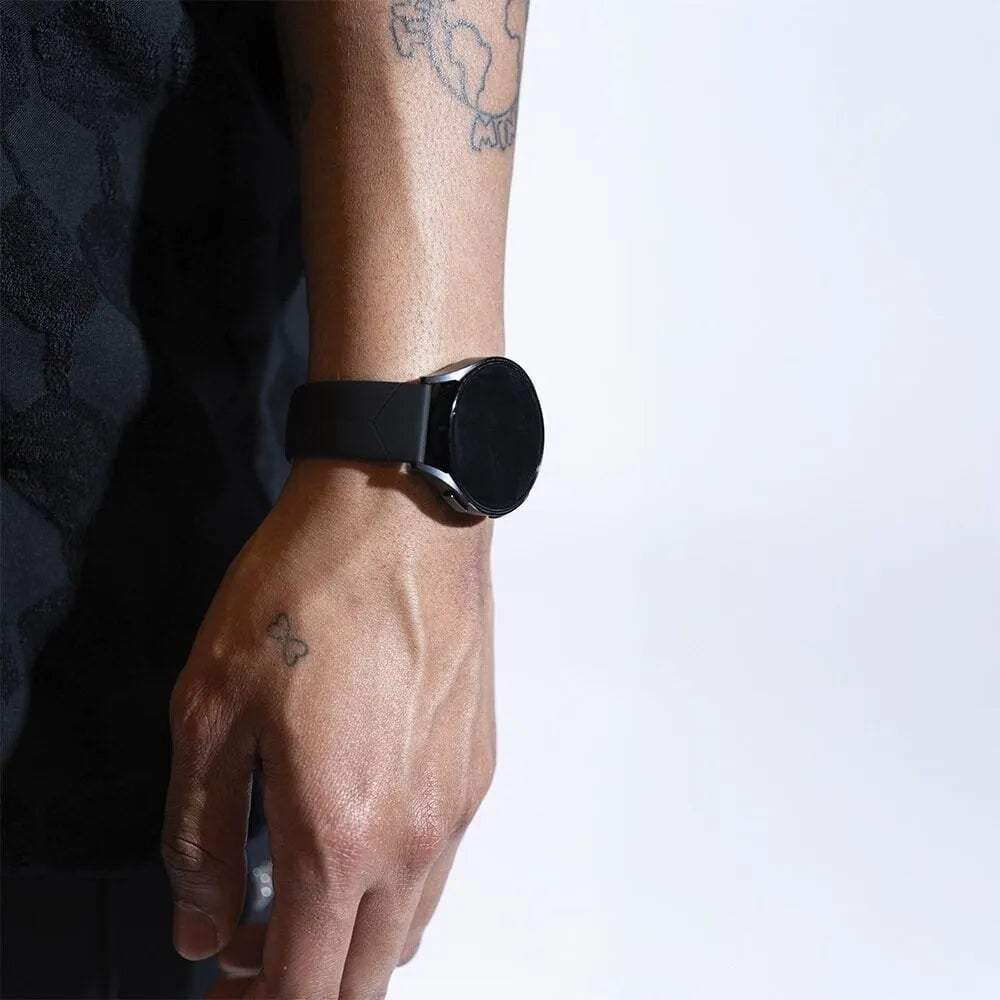 BALR. Suunto 9 Peak Hexagons Sport Strap (Black)