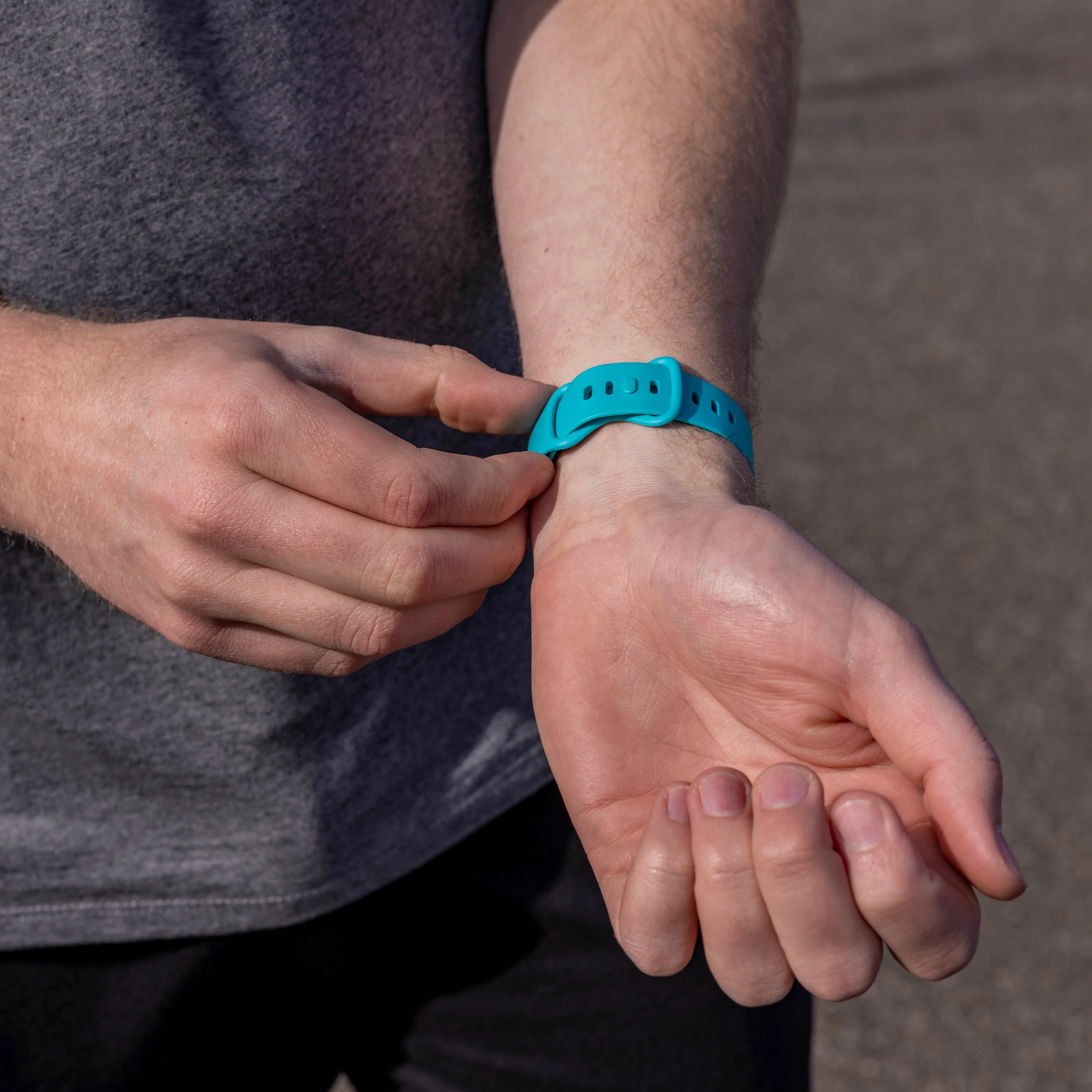 Bracelet silicone classique Fitbit Sense (aqua)