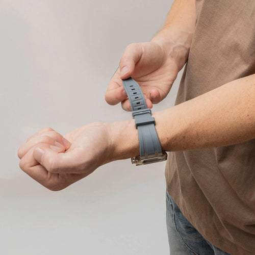 Luxury Liquid Silicone Strap, lifestyle photo