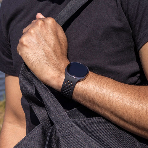 Samsung Galaxy Watch 8 Classic Silicone Air Strap (Black)