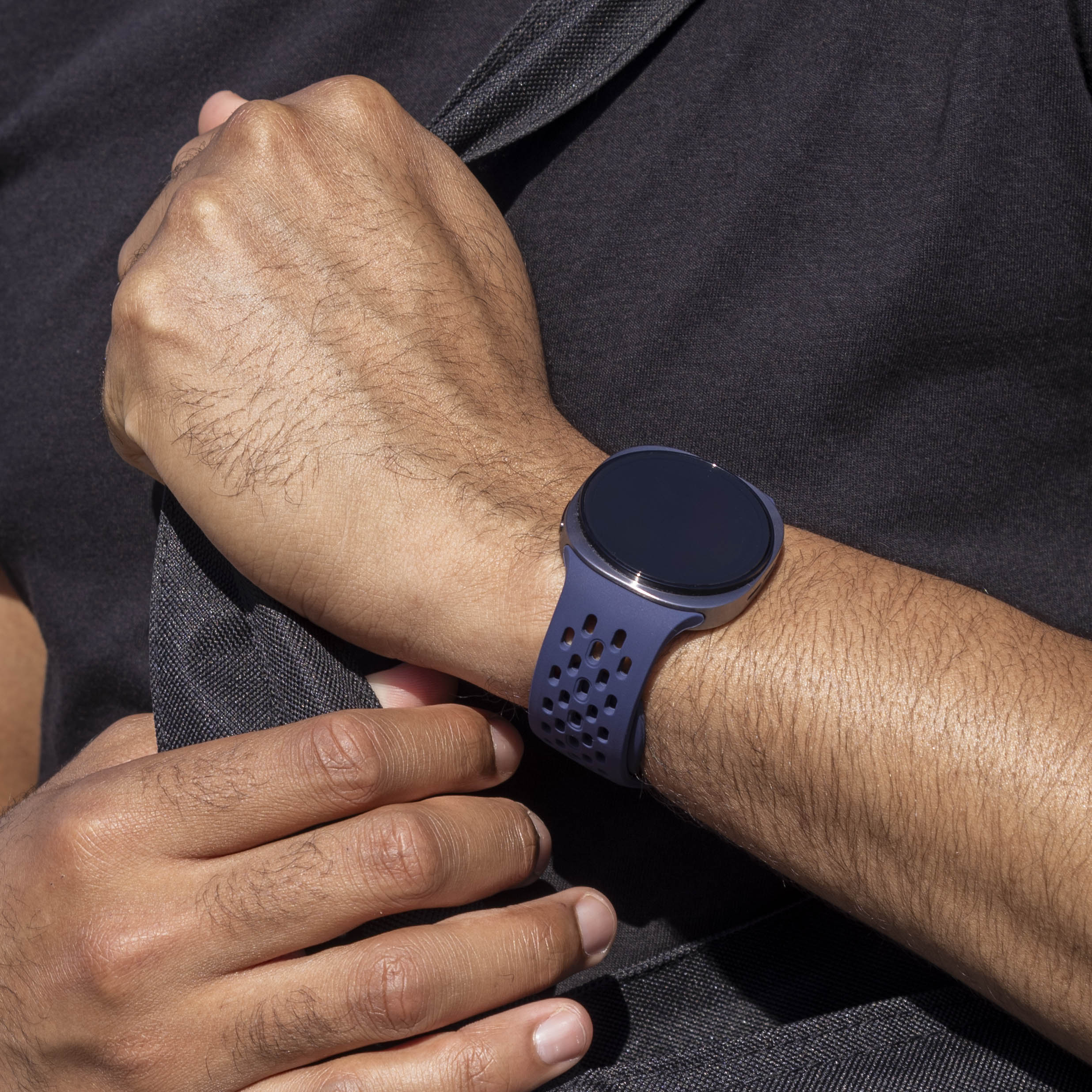Samsung Galaxy Watch 9 - 40mm Silicone Air Strap (Dark Blue)