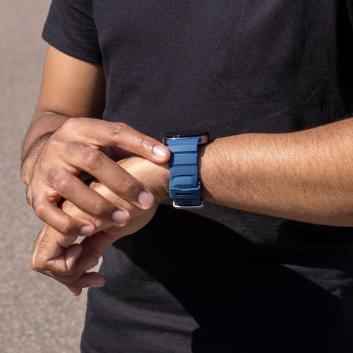 Samsung Galaxy Watch 9 - 44mm Silicone Strap Extreme (Dark Blue)