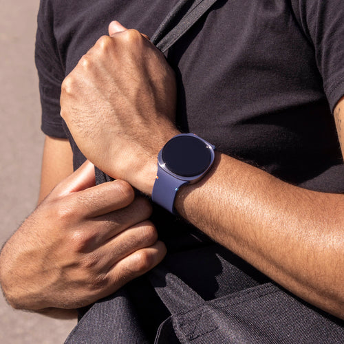 Samsung Galaxy Watch 8 Classic Silicone Strap (Dark Blue)
