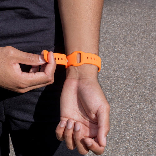 Samsung Galaxy Watch 9 - 44mm Outdoor Silicone Strap (Orange)
