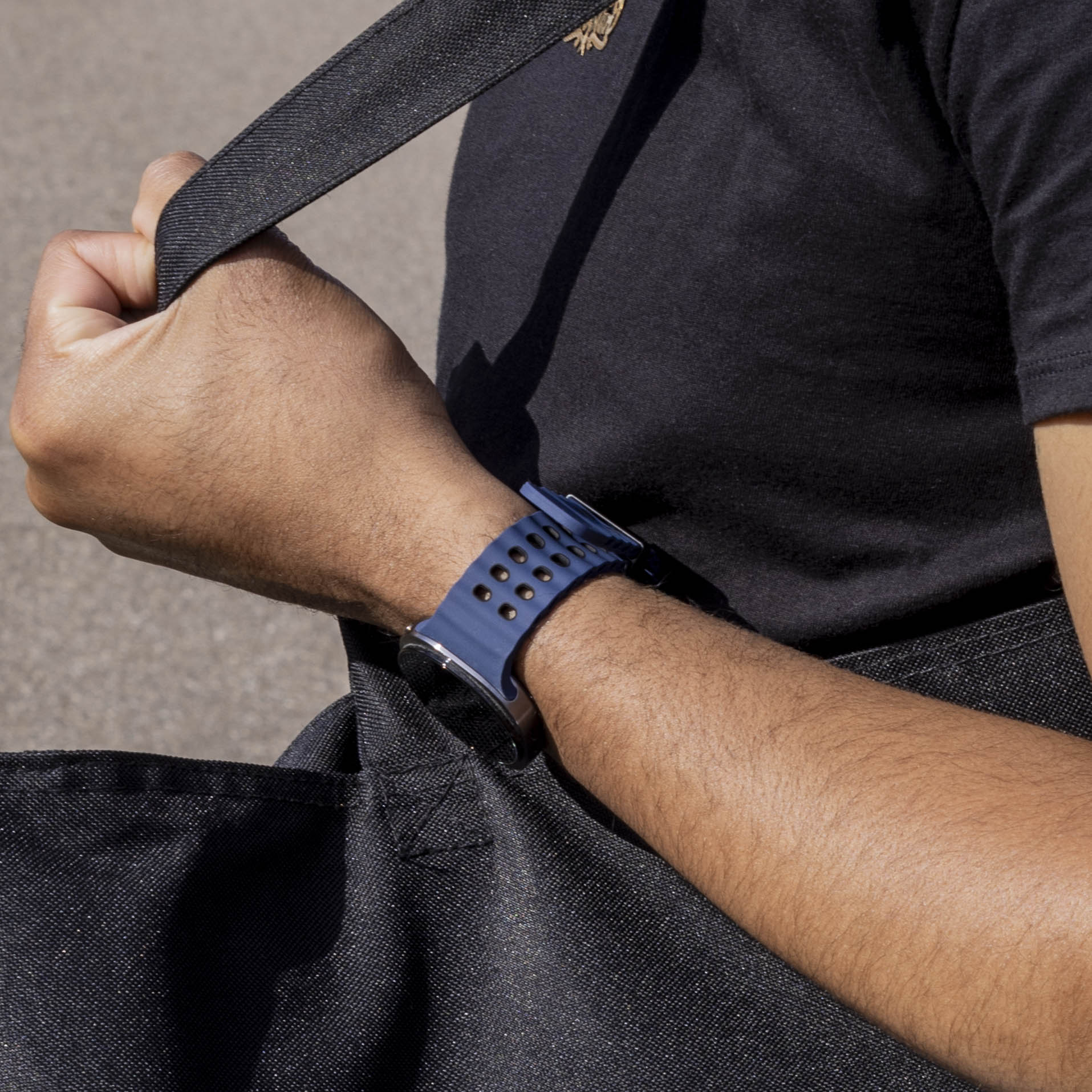 Samsung Galaxy Watch 9 - 40mm Ocean Strap (Dark Blue/Black)