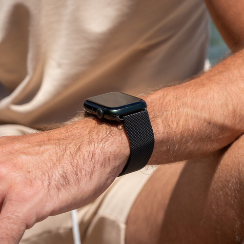 Apple Watch Ultra Milanese Strap (Black)