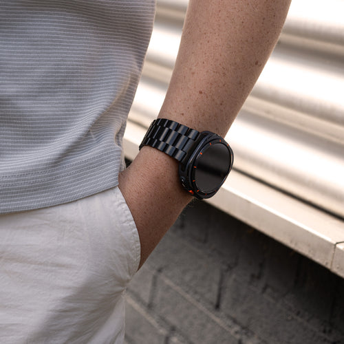 Samsung Galaxy Watch Ultra 2 Steel Strap (Black)