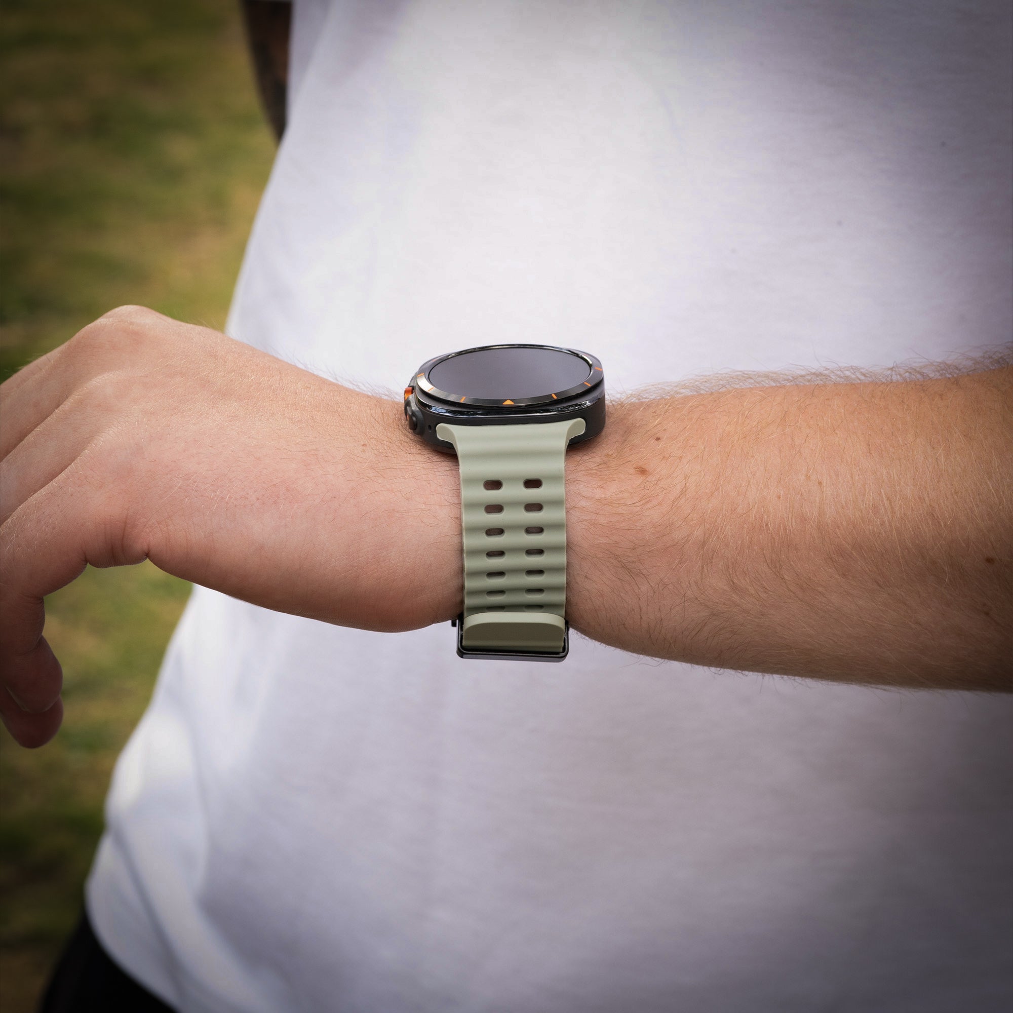 Bracelet Océan Samsung Galaxy Watch Ultra (gris-vert)