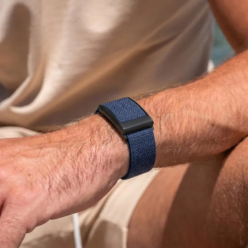 Nylon Strap, blue, lifestyle photo