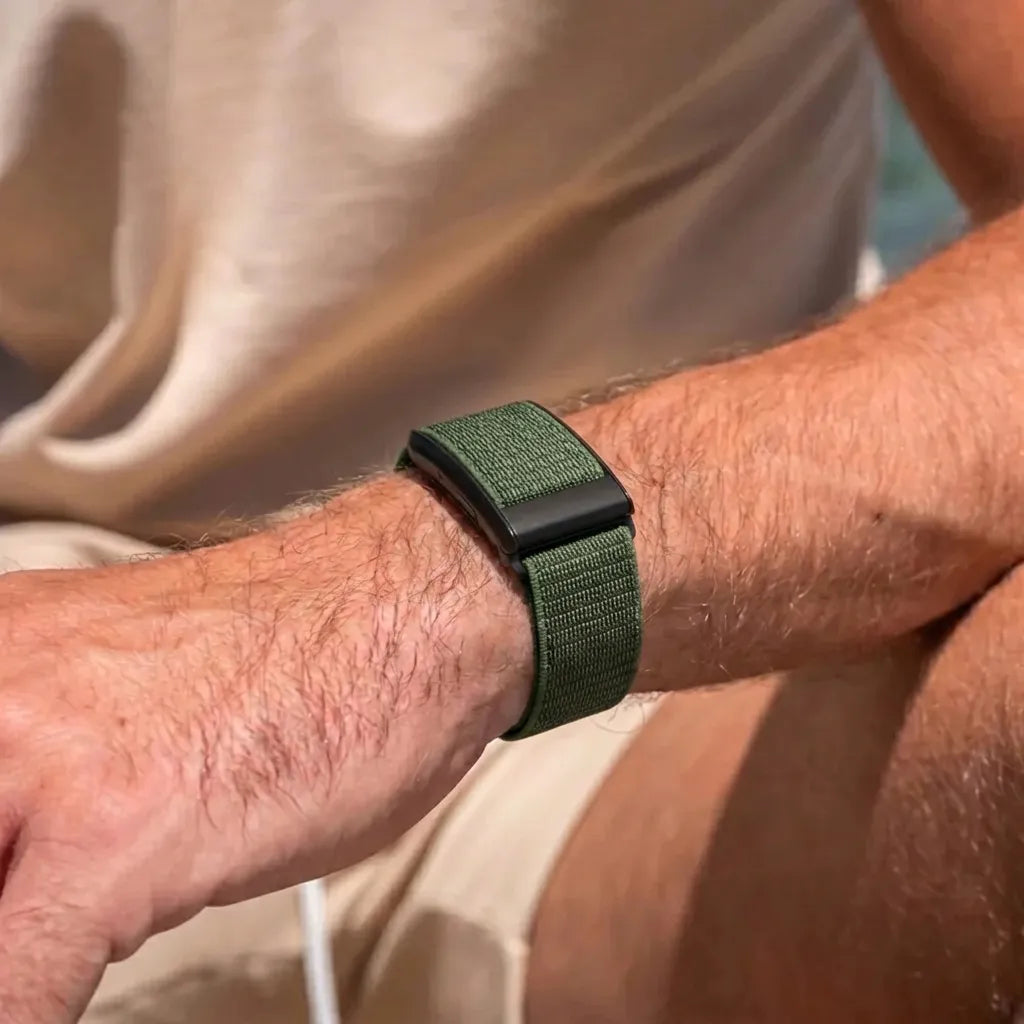 Bracelet nylon Polar Loop (vert)