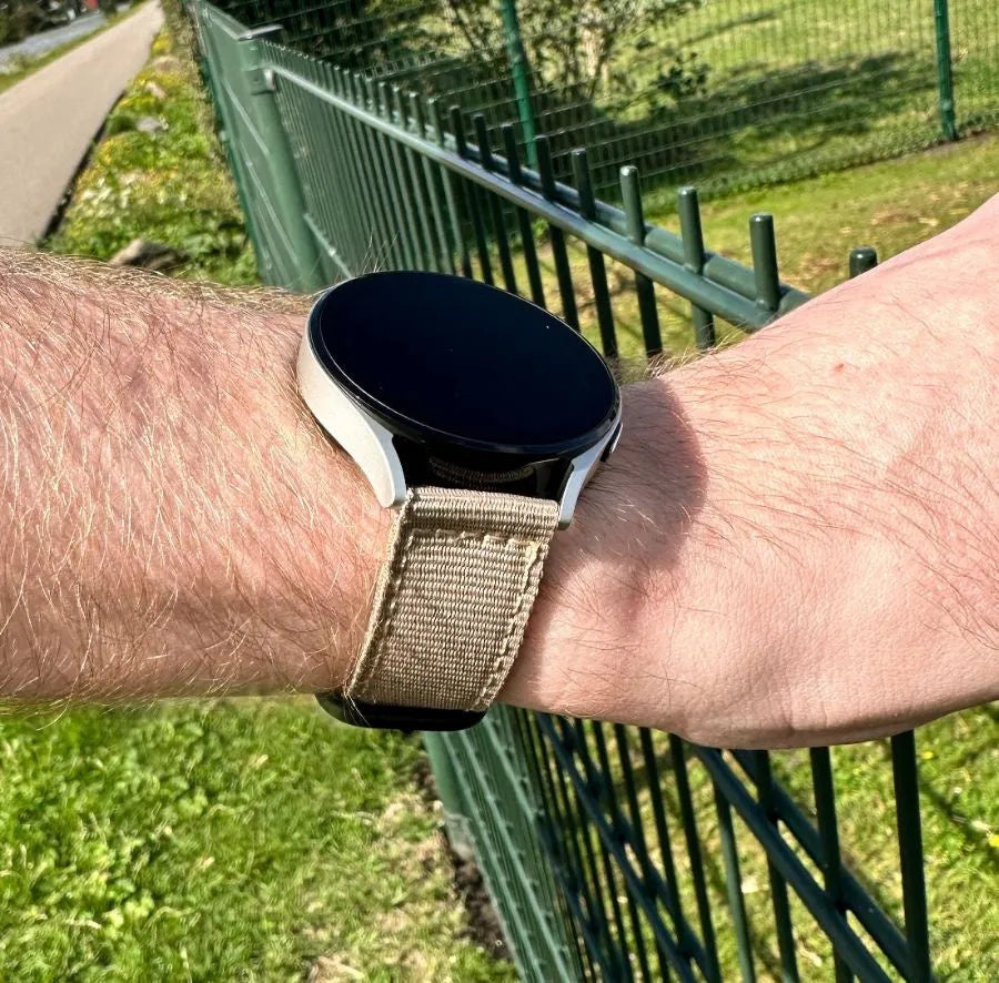 Bracelet nylon avec boucle Amazfit GTR Mini (kaki)