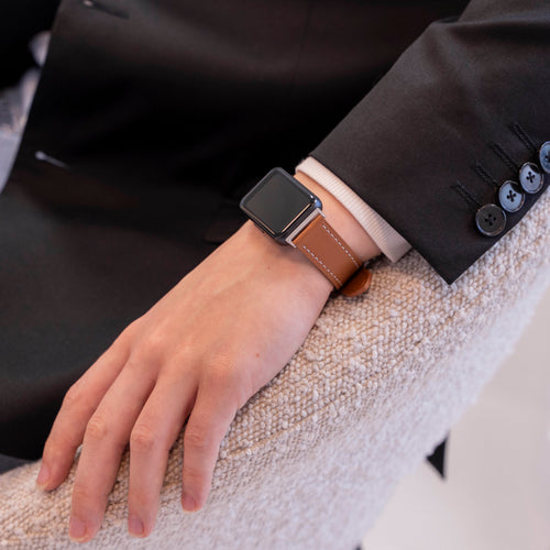 Leather Strap, brown, lifestyle photo