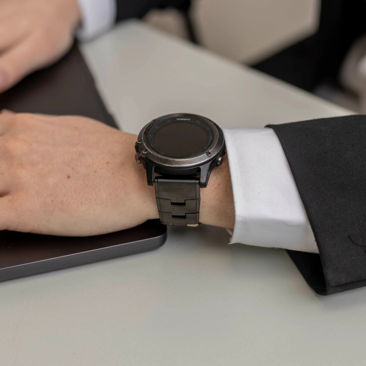 Titanium Strap, graphite, lifestyle photo