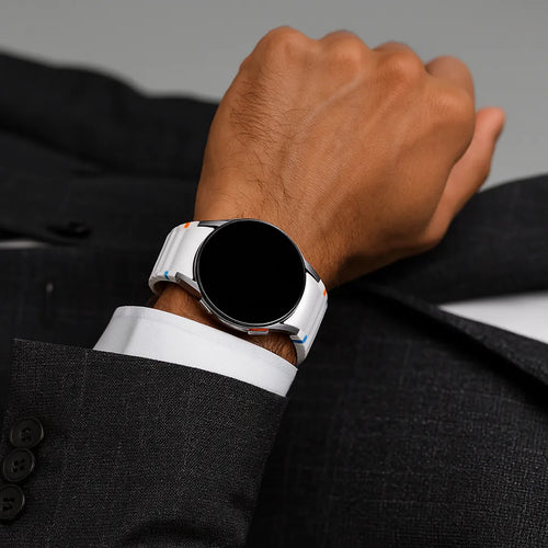 Samsung Galaxy Watch 4 44mm Wave Strap (White)