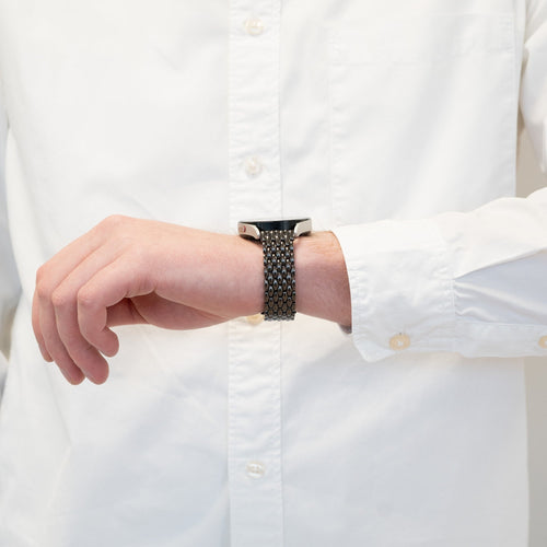 Bandz Bracelet acier 'Dragon' Huawei Watch GT 7 Pro (noir)
