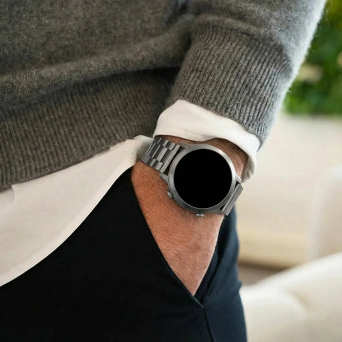 Bracelet titane 'One Push' OnePlus Watch 3 (graphite)