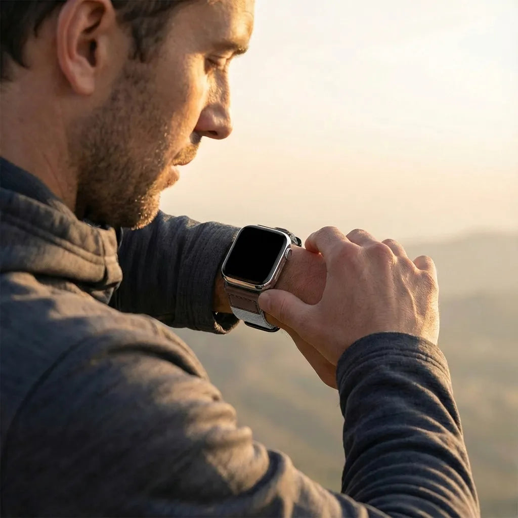 Apple Watch Canvas Strap (Grey)