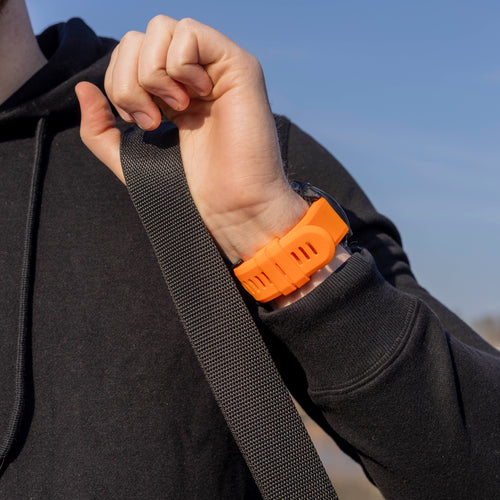 Garmin Fenix 9 Pro - 51mm Silicone Strap (Orange)
