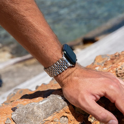 Jubilee Steel Strap, silver, lifestyle photo