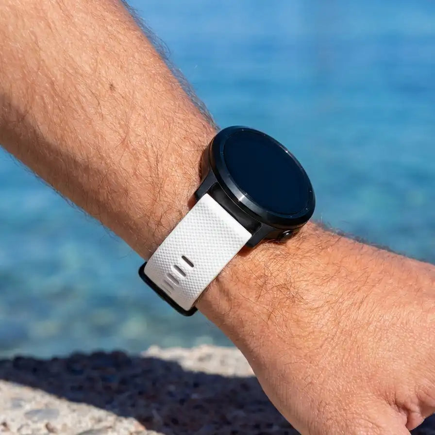 Suunto Run Premium Silicone Strap (White)