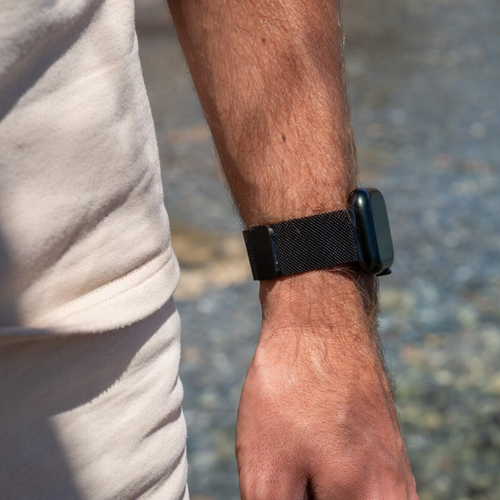 Apple Watch Ultra Milanese Strap (Black)