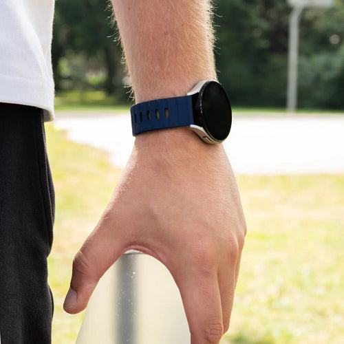 Bracelet silicone Outdoor Coros Apex 46mm (bleu foncé)