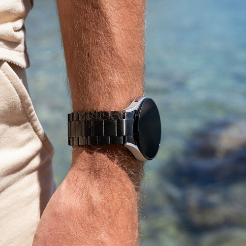 Bracelet titane Huawei Watch 5 - 42mm (noir)