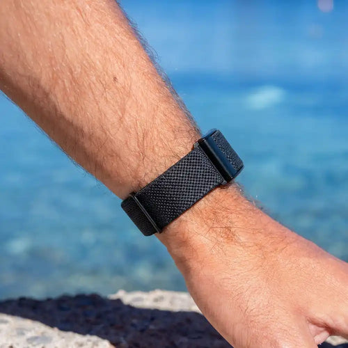 Bracelet nylon Polar Loop (noir/gris)