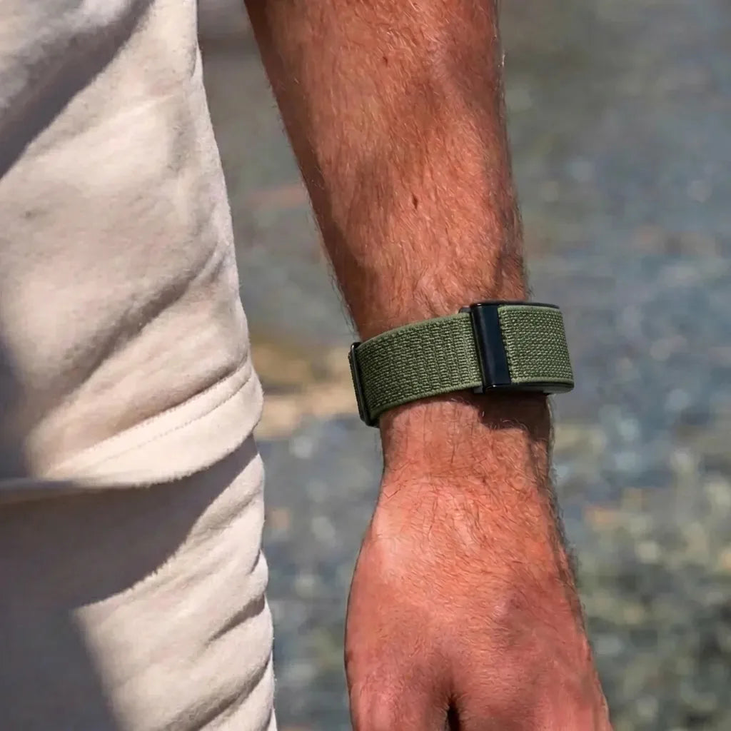 Bracelet nylon Polar Loop (vert)