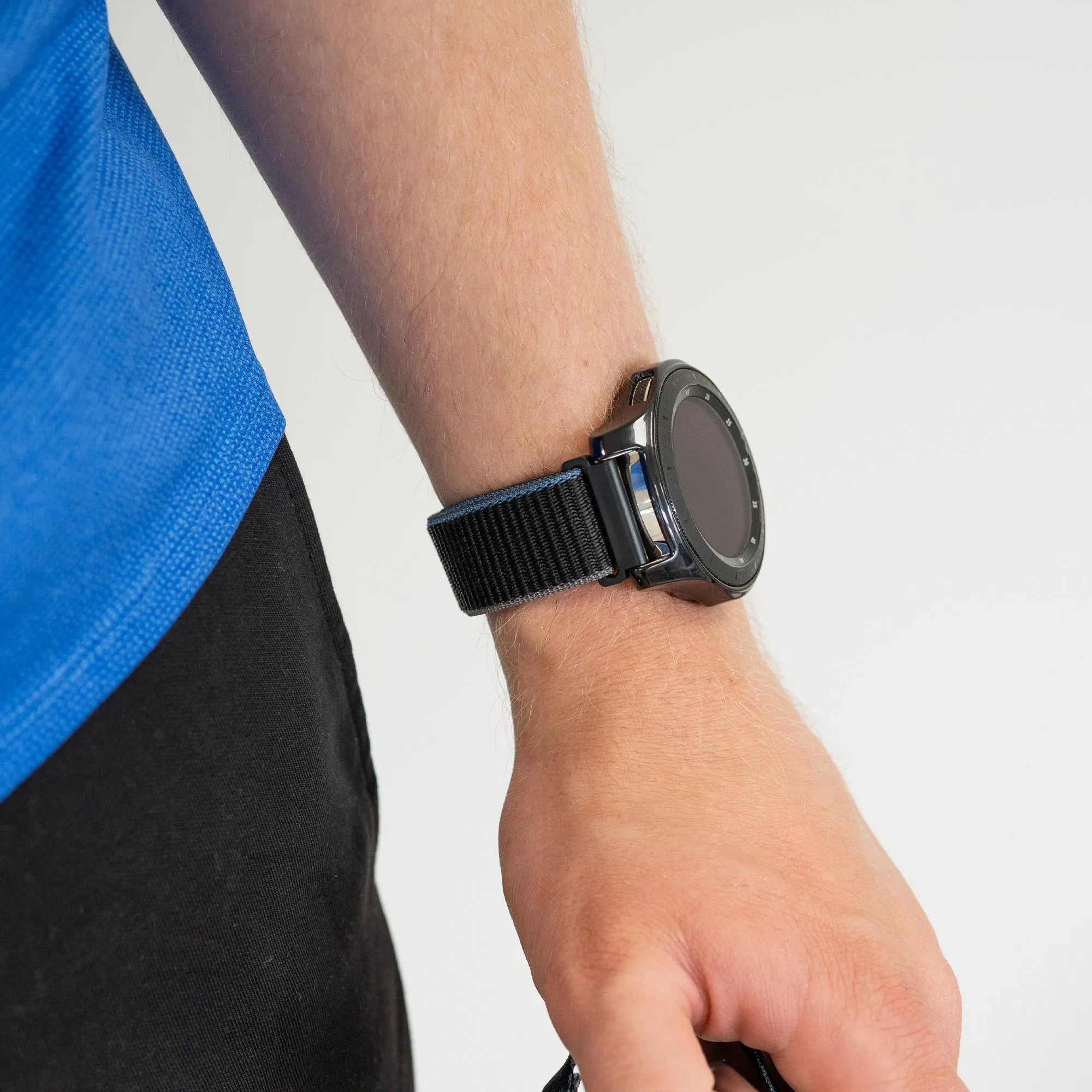 Bracelet nylon OnePlus Watch 3 (charcoal)