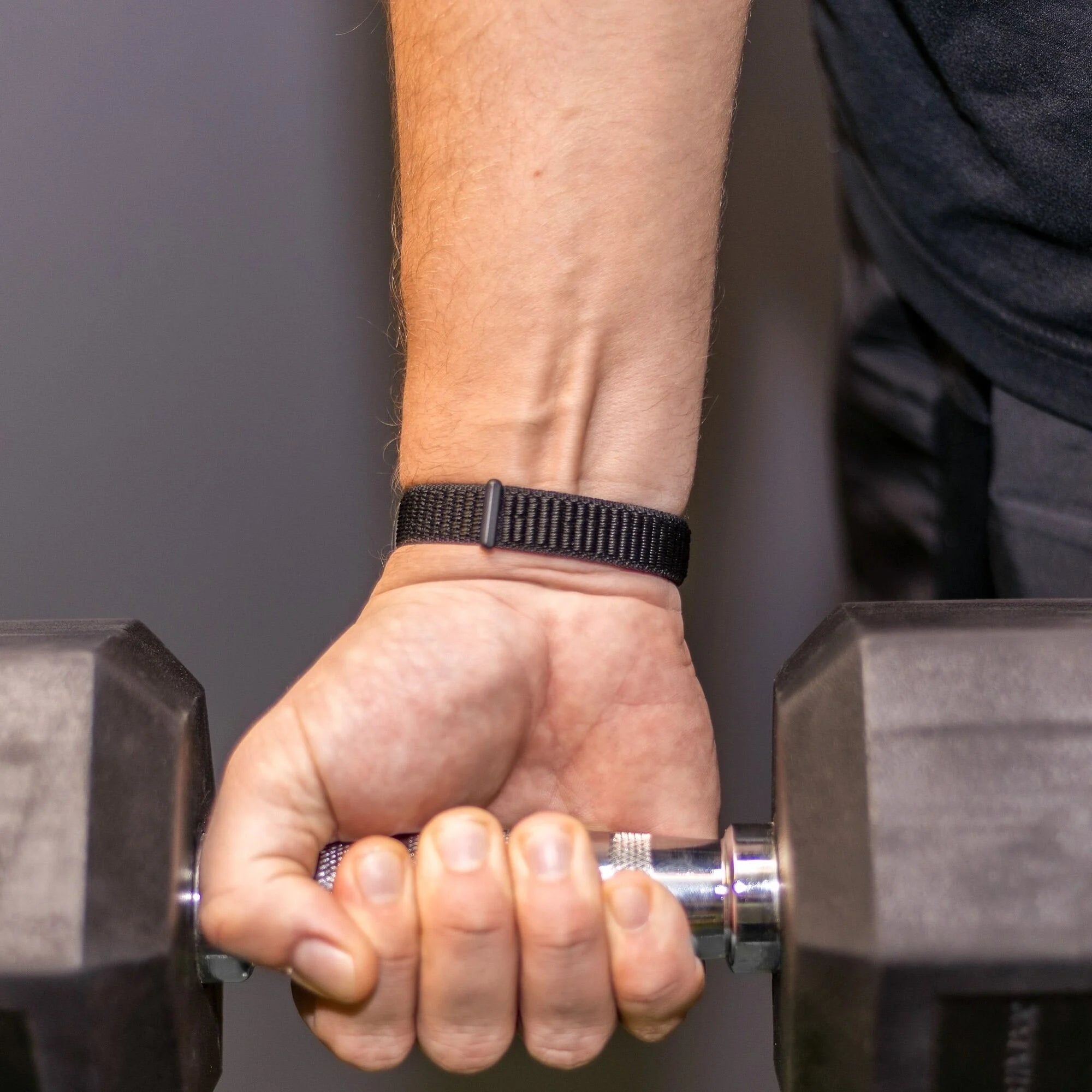 Bracelet nylon Xiaomi Mi Band 7 (noir)