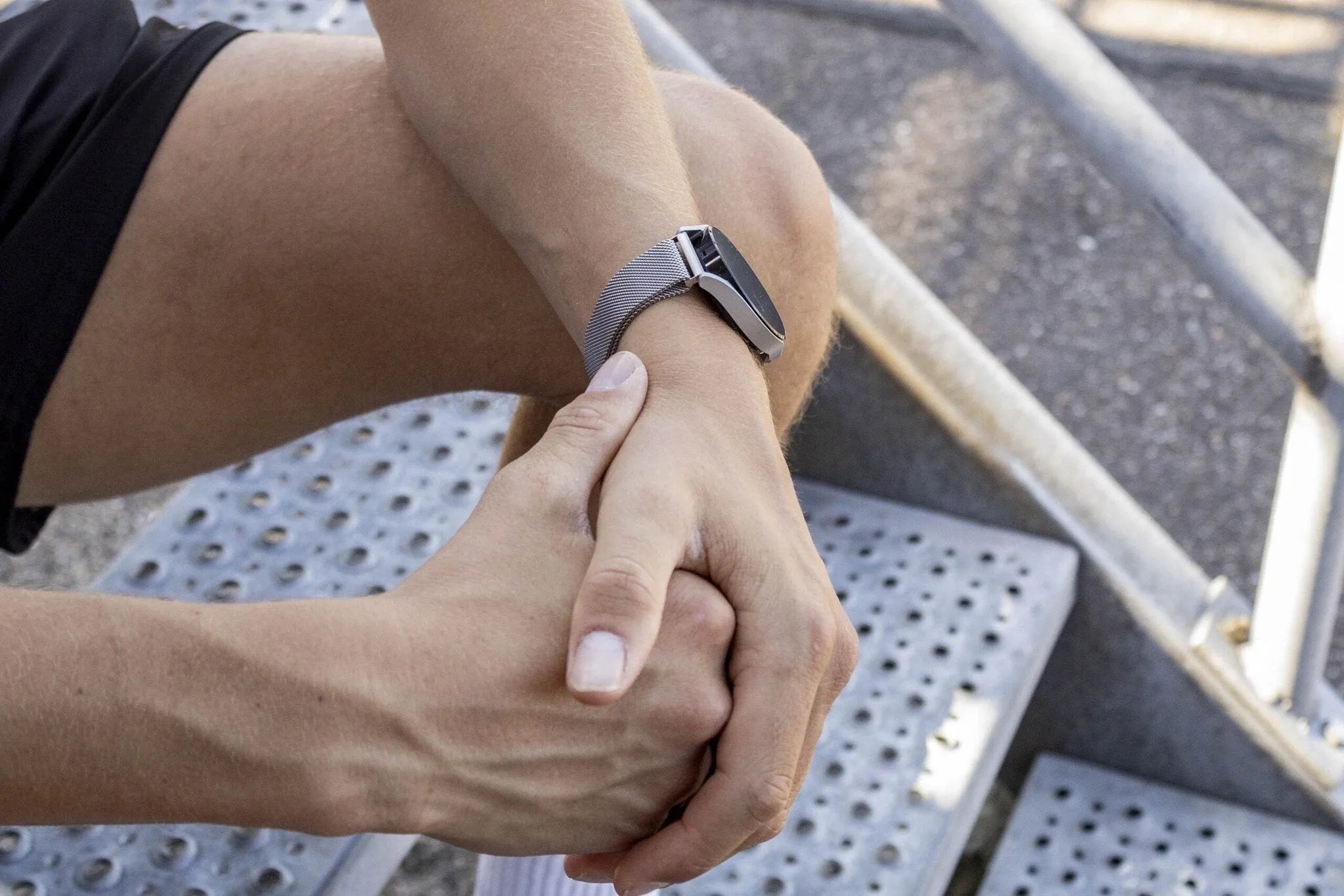 BALR Bracelet milanais Polar Ignite 3 (argent)