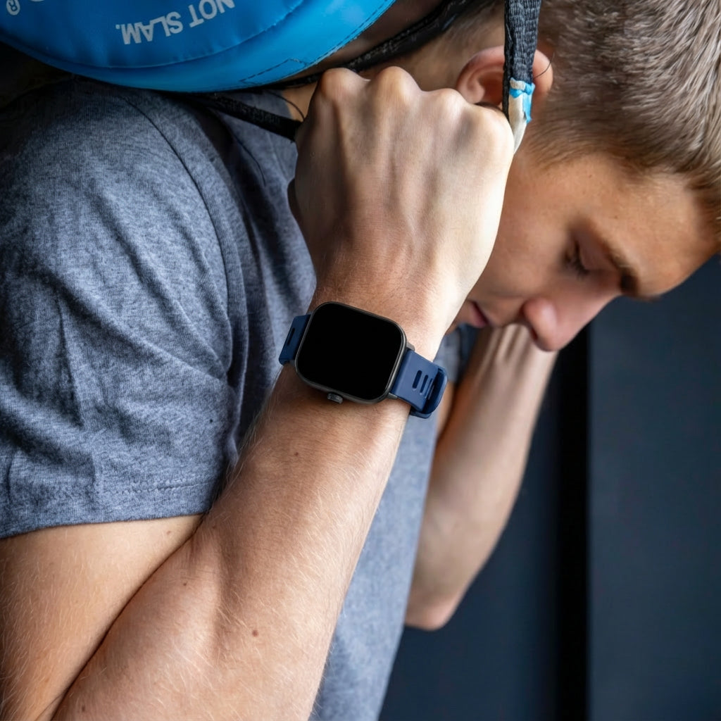 Bracelet silicone Xiaomi Smart Band 10 Pro (bleu foncé)