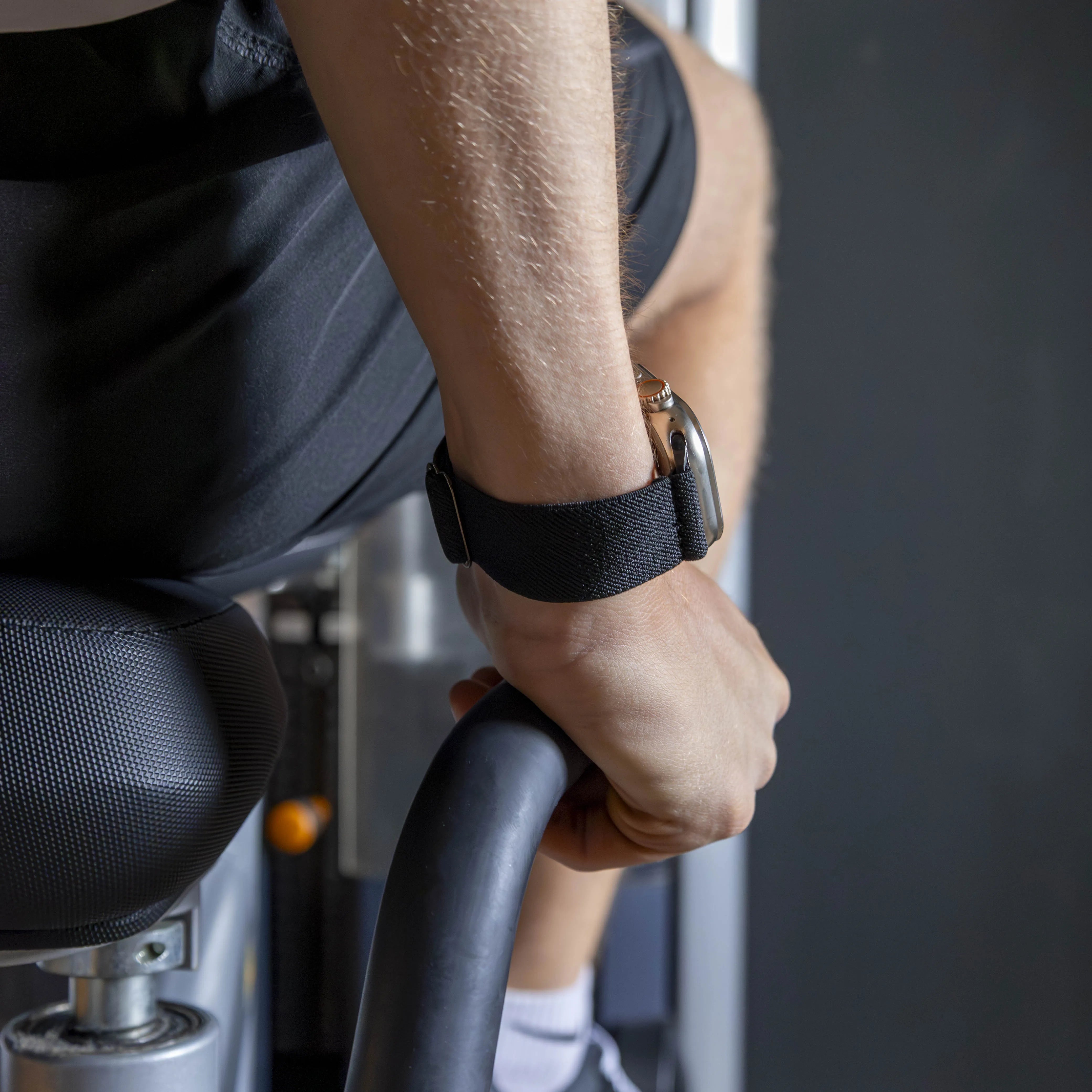 Bracelet élastique Apple Watch (noir)