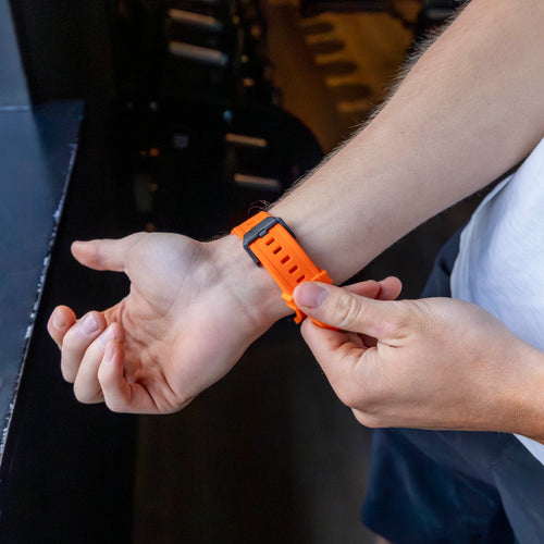 Samsung Galaxy Watch Ultra 2 Silicone Strap 'Explorer' (Orange/Black)
