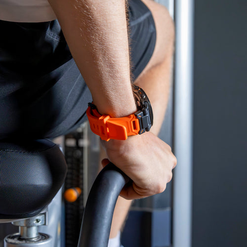 Samsung Galaxy Watch Ultra 2 Silicone Strap 'Explorer' (Orange/Black)